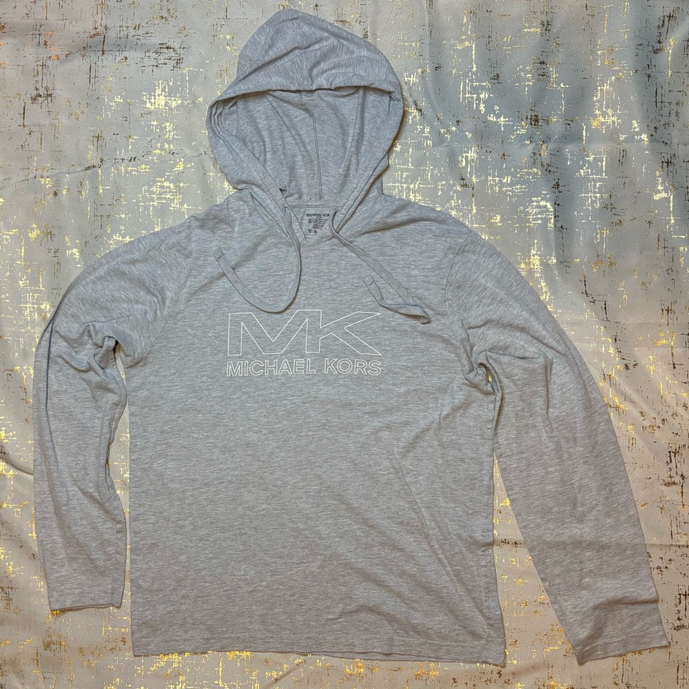 Michael Kors Light Gray Hoodie